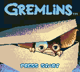 Gremlins Unleashed (Europe) (En,Fr,De,Es,It,Pt) Title Screen